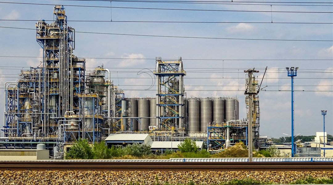 Planta química y petroquímica
